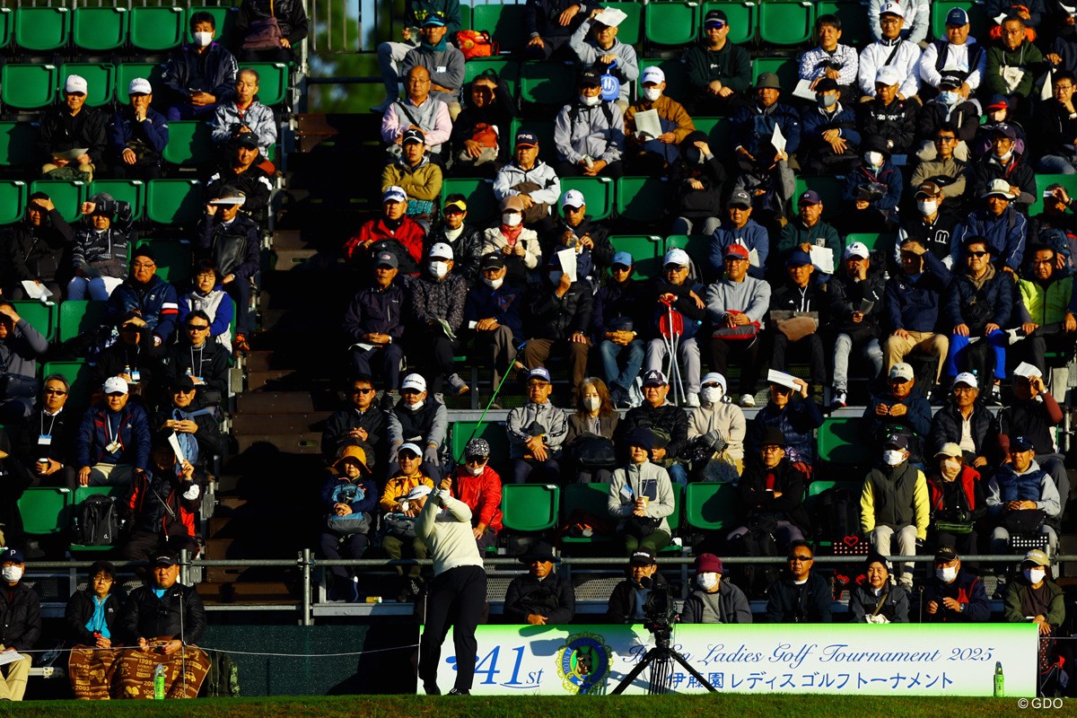 2025年 伊藤園レディスゴルフトーナメント 初日 不動裕理
