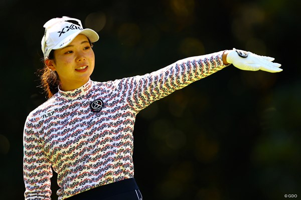 2025年 伊藤園レディスゴルフトーナメント 初日 菅楓華 強い選手は手が大きい人が多い