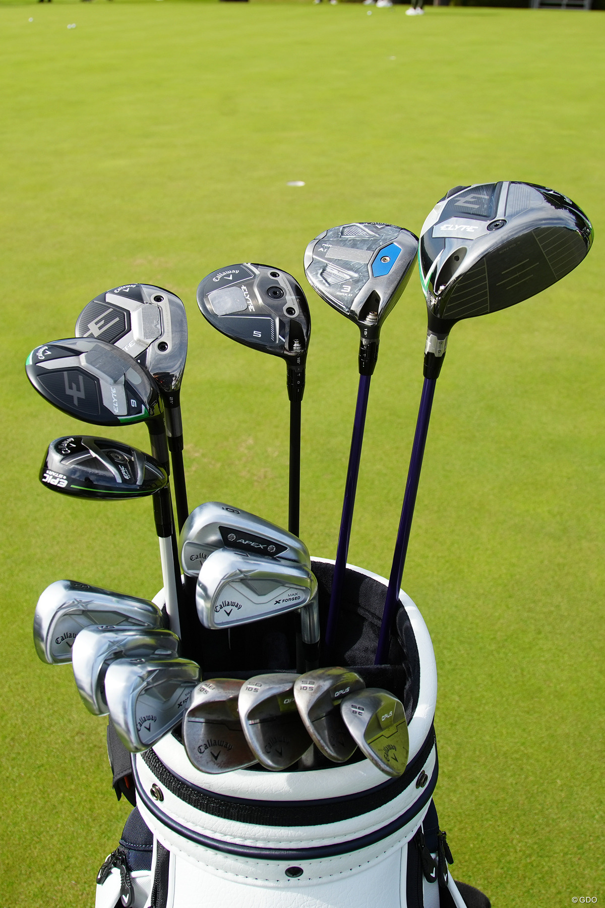 西村優菜 クラブセッティング 2025年 樋口久子 三菱電機レディス ※練習