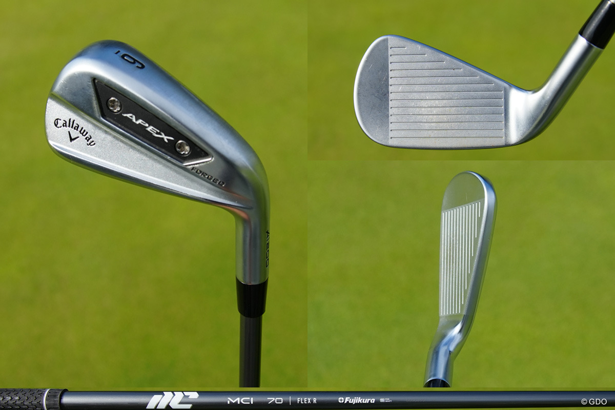 6番アイアンは「APEX Ai200」を入れる