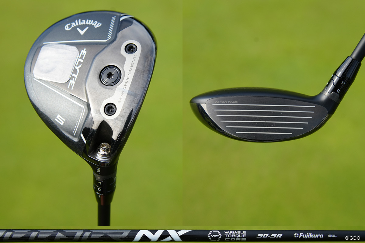 5番ウッドをチタンヘッドへ