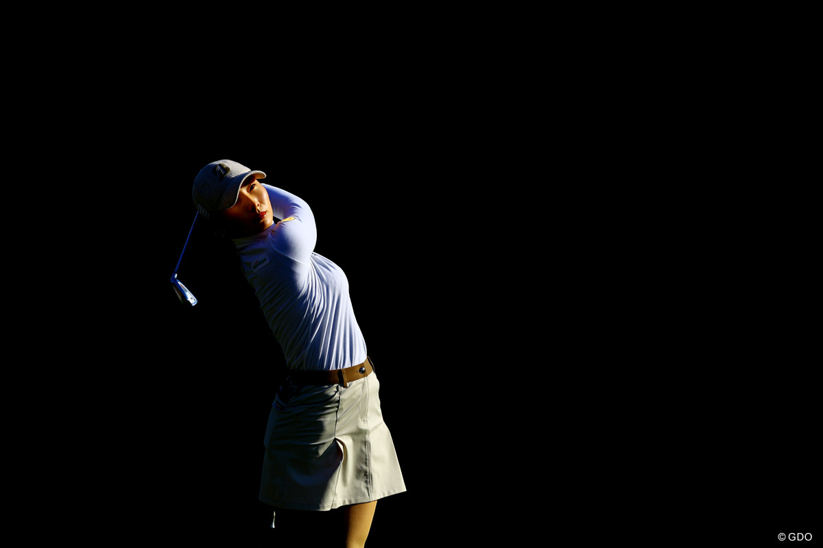 スポットライト 2025年 伊藤園レディスゴルフトーナメント 初日 鶴岡果恋