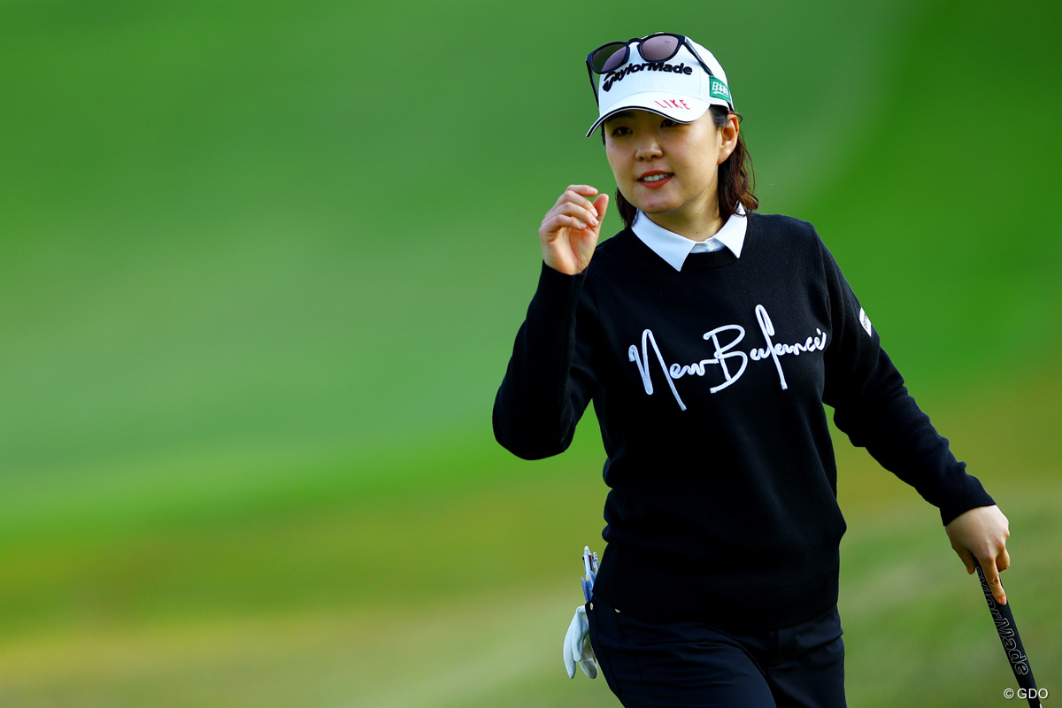 ディフェンディングチャンピオンとして 2025年 伊藤園レディスゴルフトーナメント 初日 山内日菜子