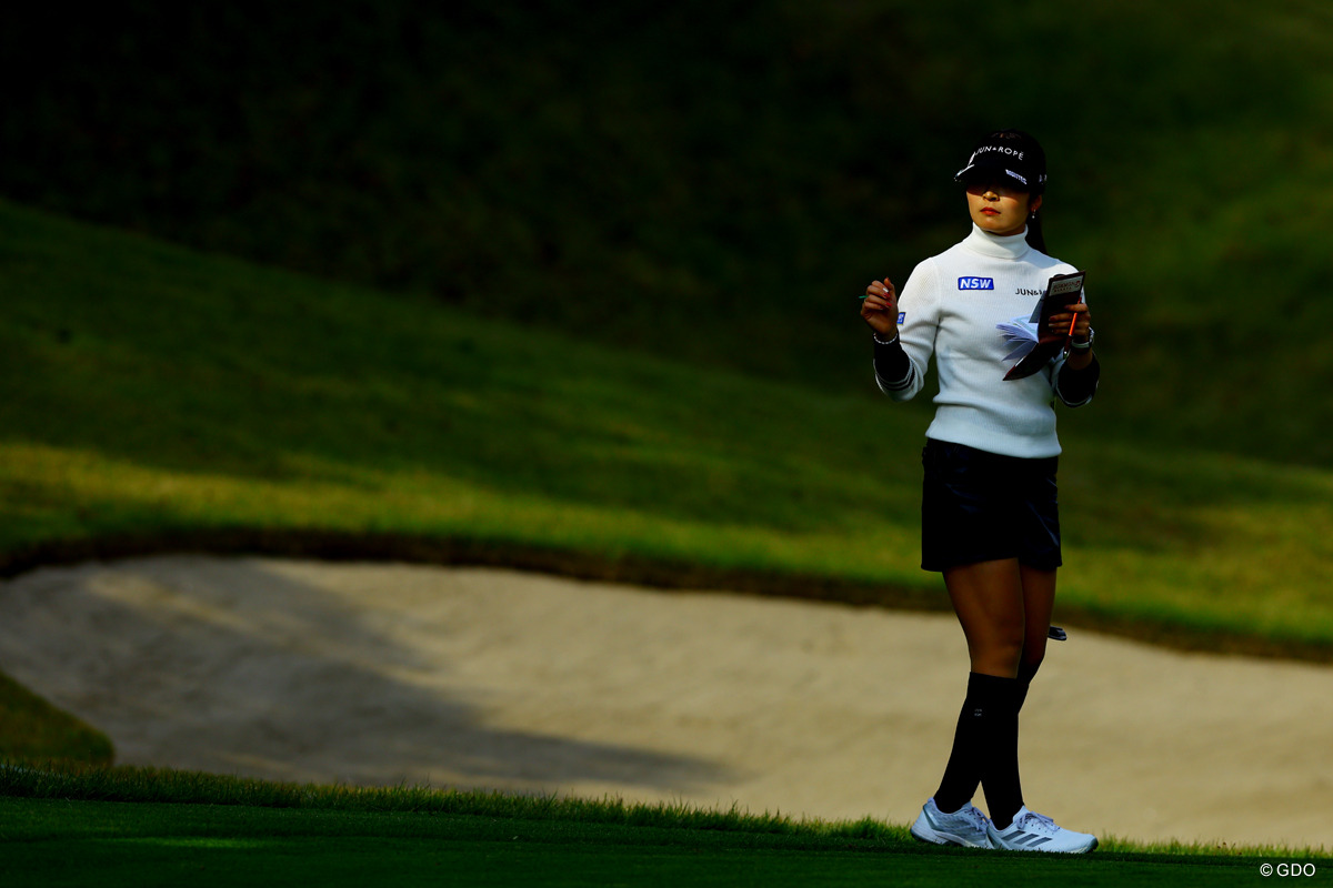 確認 2025年 伊藤園レディスゴルフトーナメント 初日 三ヶ島かな
