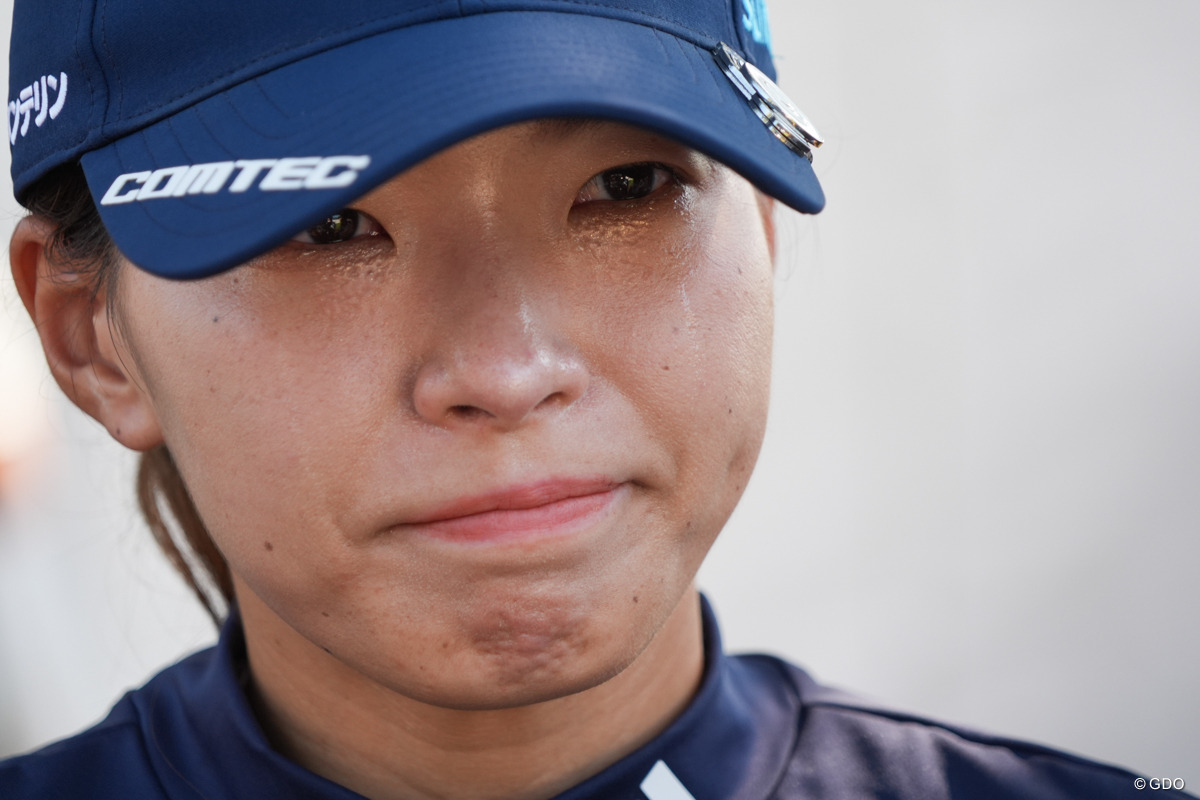 涙の予選落ちでシーズンを終えた渋野日向子