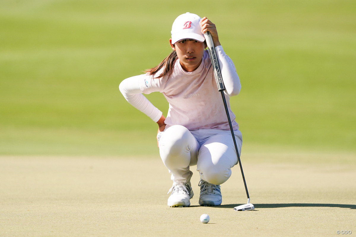 バミューダ芝のグリーンでパッティングで苦戦した2日間