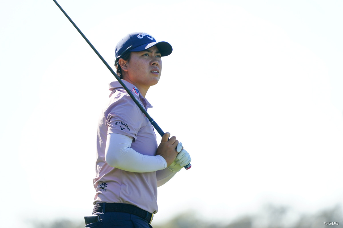 笹生優花は2021年の途中から参戦した米ツアーでワーストのシーズンとなった