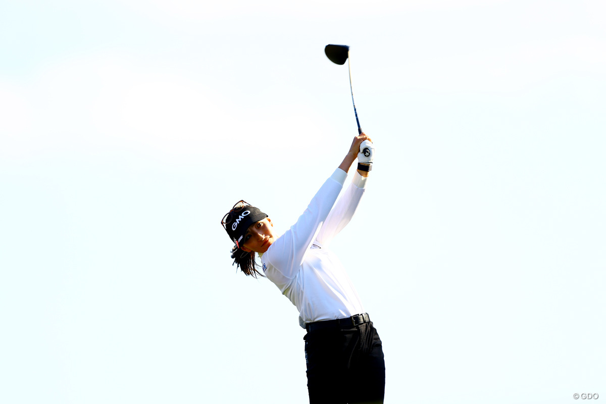 ティショットも好調