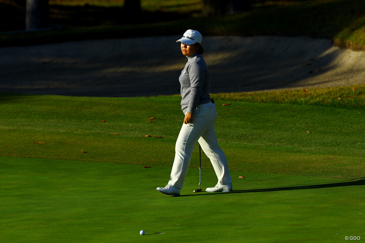 1打足らず… 2025年 伊藤園レディスゴルフトーナメント 2日目 不動裕理