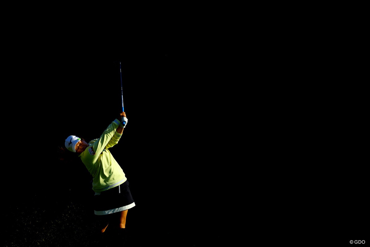 黒バック 2025年 伊藤園レディスゴルフトーナメント 2日目 寺岡沙弥香