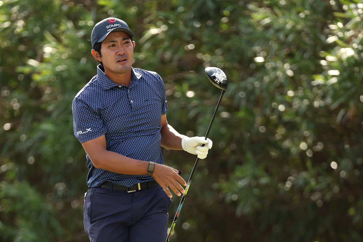 米ツアー初優勝へ1打差3位で最終日に入る金谷拓実（Mike Mulholland/Getty Images）