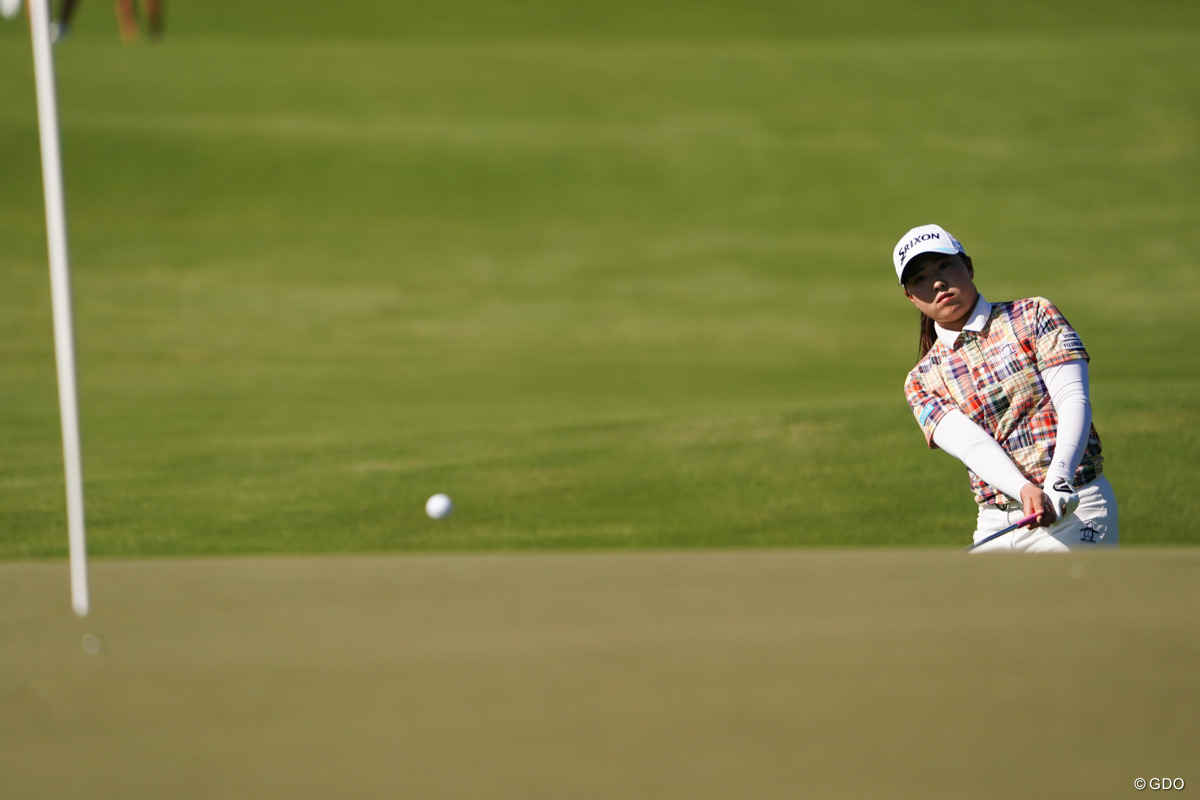 傾斜に対する寄せがポイントになるコース