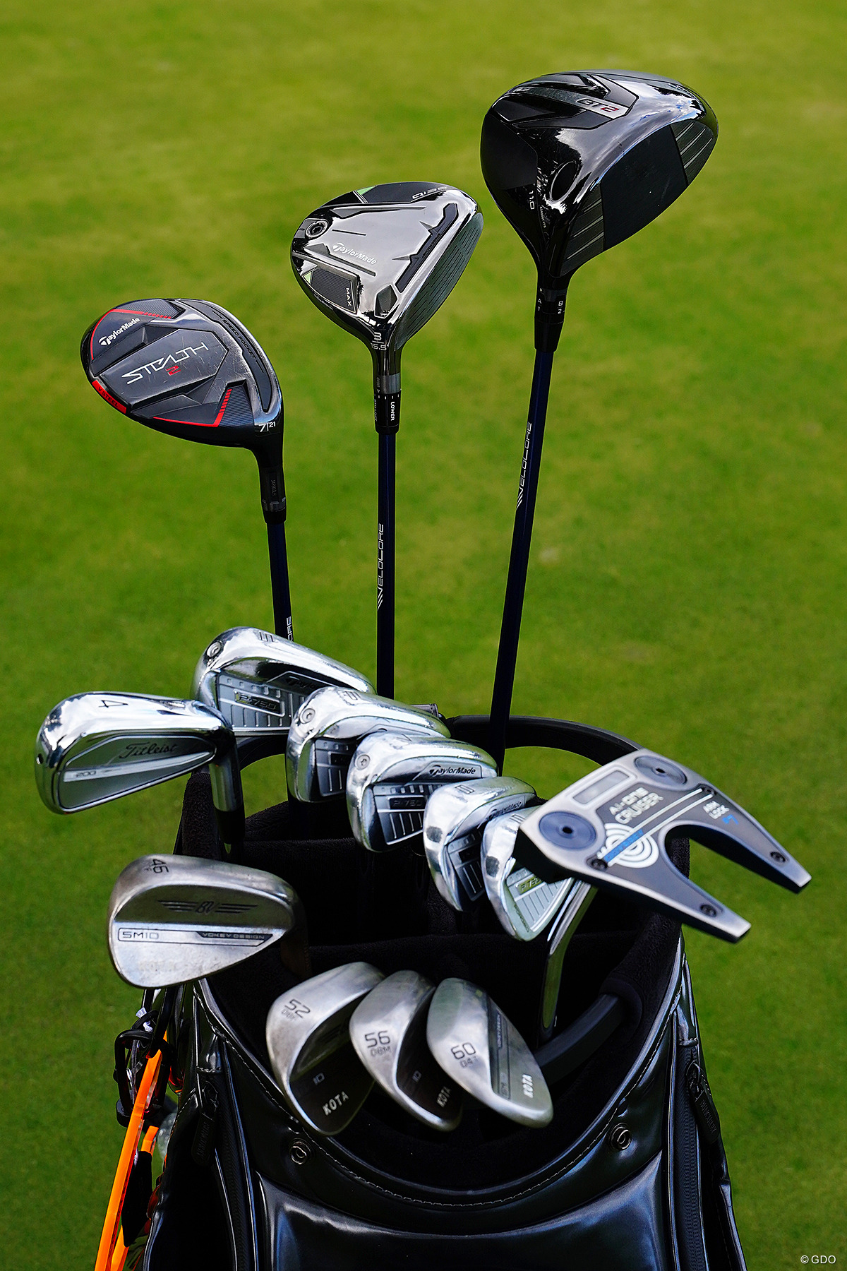 金子駆大クラブセッティング