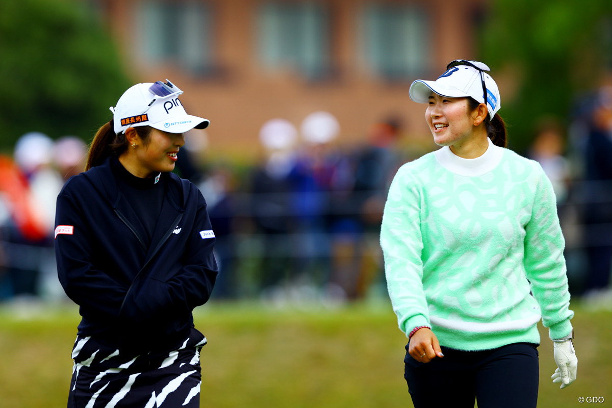 和気藹々 2025年 伊藤園レディスゴルフトーナメント 最終日 佐久間朱莉 工藤優海