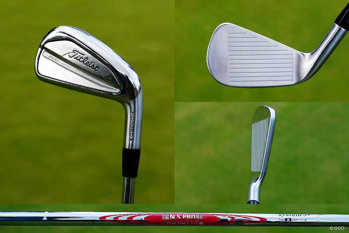 4番アイアンだけはタイトリストのモデル