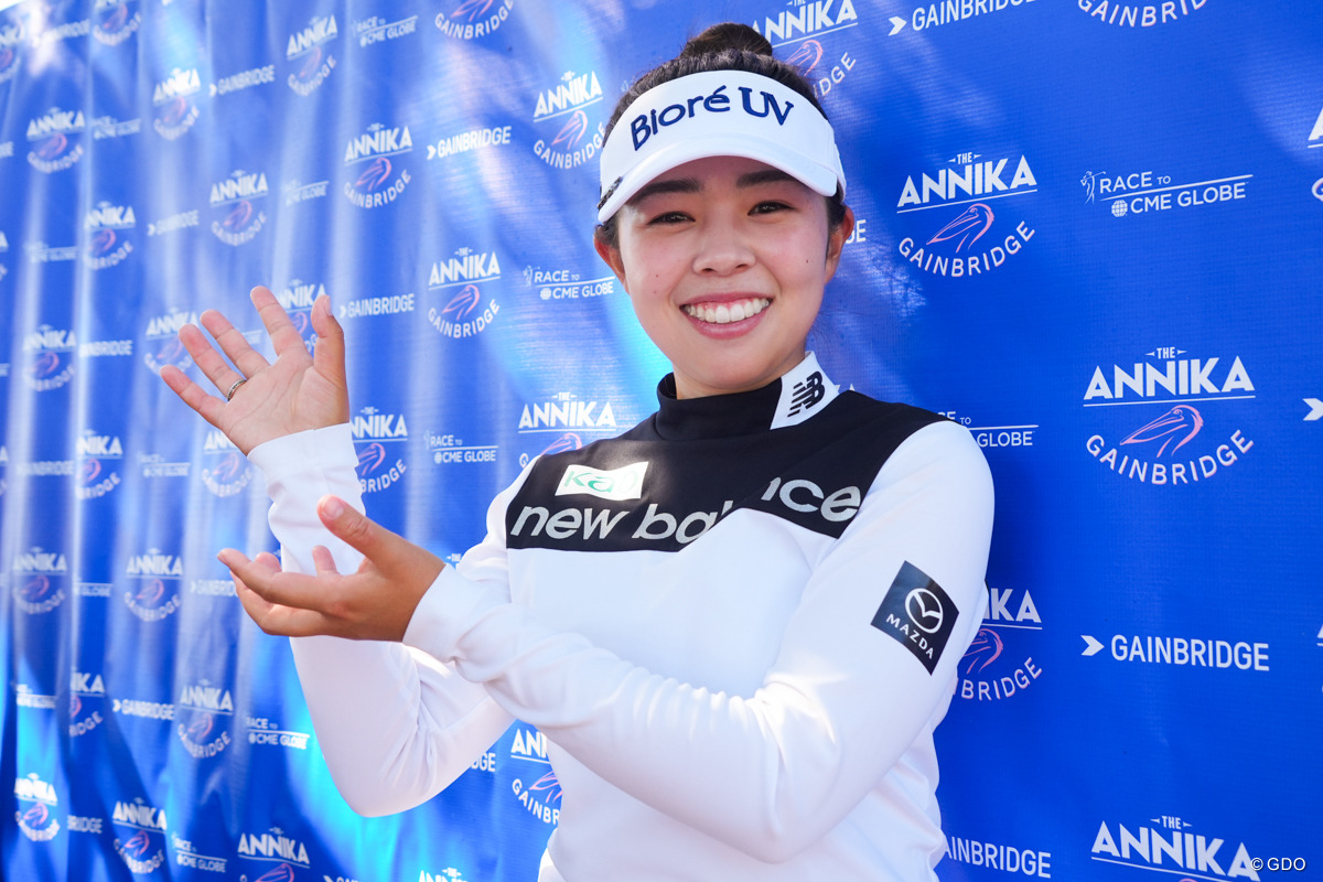 トロフィは明日の授賞式までお預け。ルーキー・オブ・ザ・イヤー獲得を決めた山下美夢有