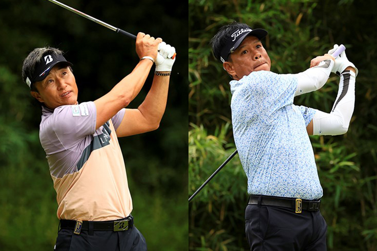 賞金王争いは宮本とスリロットの2人に絞られた（提供：日本プロゴルフ協会）