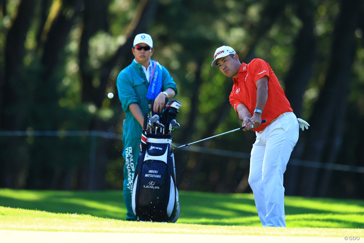 アプローチの技術は米ツアーでも屈指を誇る 2025年 ダンロップフェニックストーナメント 初日 松山英樹