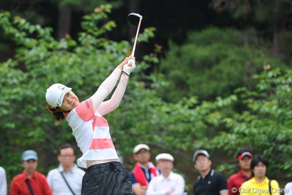 2011年 サントリーレディスオープンゴルフトーナメント 最終日 李知姫 好調な試合が続く李知姫。今週も2位タイに入り「全英」出場資格も獲得した