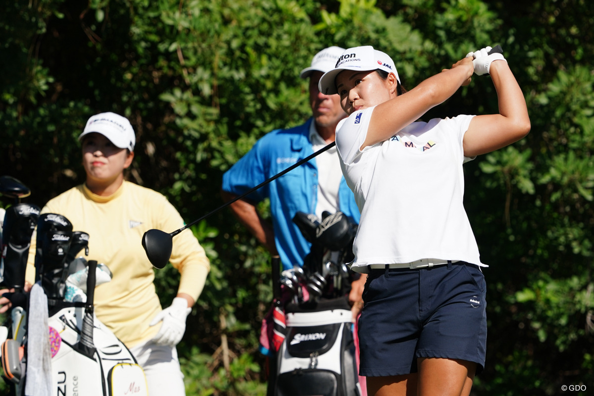 ショット修正を後半のチャージにつなげた畑岡奈紗