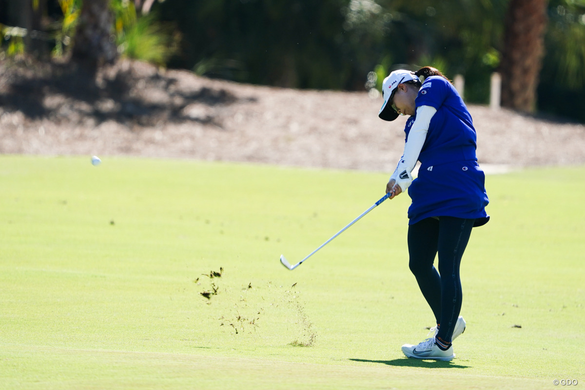 勝みなみは初出場の最終戦でも後半に盛り返して16位スタート