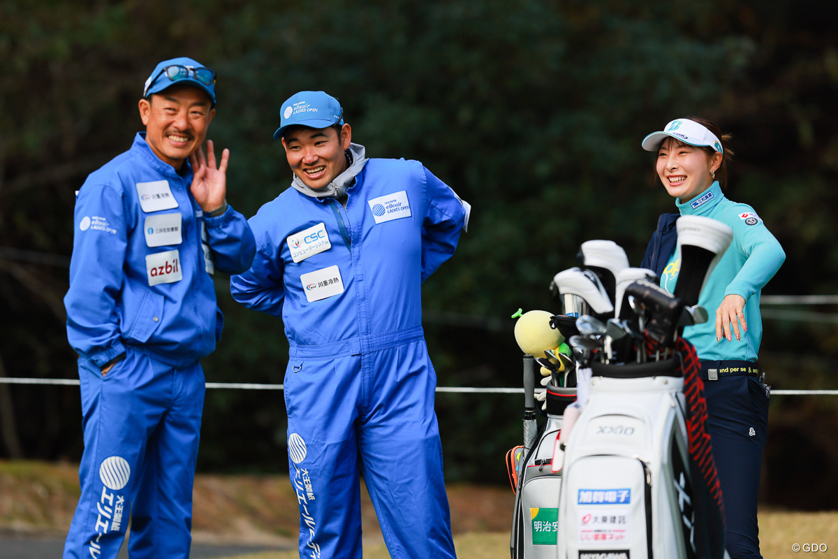 わいわい 2025年 大王製紙エリエールレディスオープン 2日目 鶴岡果恋