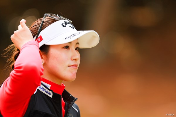 2025年 大王製紙エリエールレディスオープン 2日目 西村優菜 テーマカラーはRED