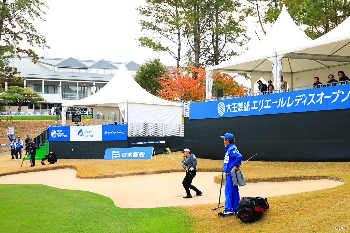 バンカーから 2025年 大王製紙エリエールレディスオープン 2日目 工藤遥加