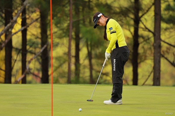2025年 大王製紙エリエールレディスオープン 2日目 臼井麗香 臼井麗香はけがに苦しんだ（写真は初日）