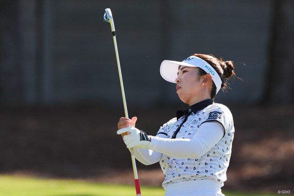 2025年 CMEグループ ツアー選手権 2日目 山下美夢有 4つあるパー3を全てバーディとしたが…