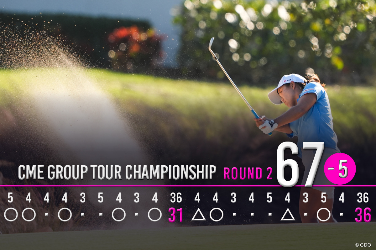 7バーディ、2ボギーの「67」