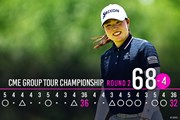 2025年 CMEグループ ツアー選手権 2日目 竹田麗央