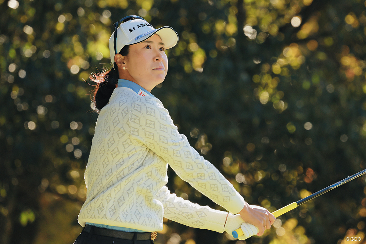 木戸愛が首位と2打差で最終日へ 2025年 大王製紙エリエールレディスオープン 3日目 木戸愛