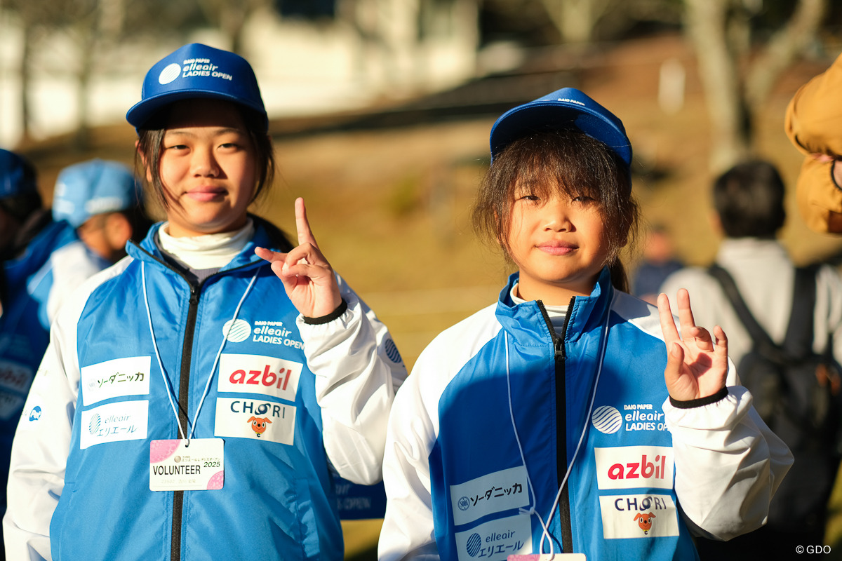 かわいいボランティアさん