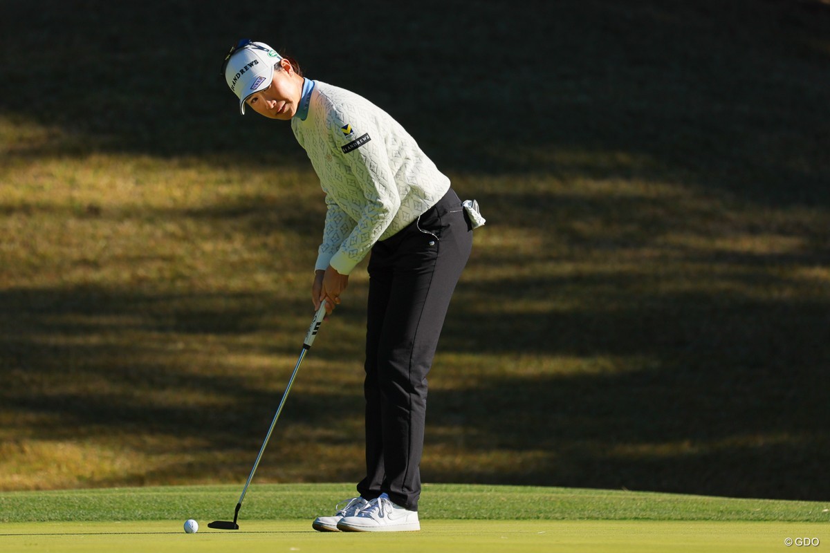 シビアなパーパットも沈めて「69」でプレー