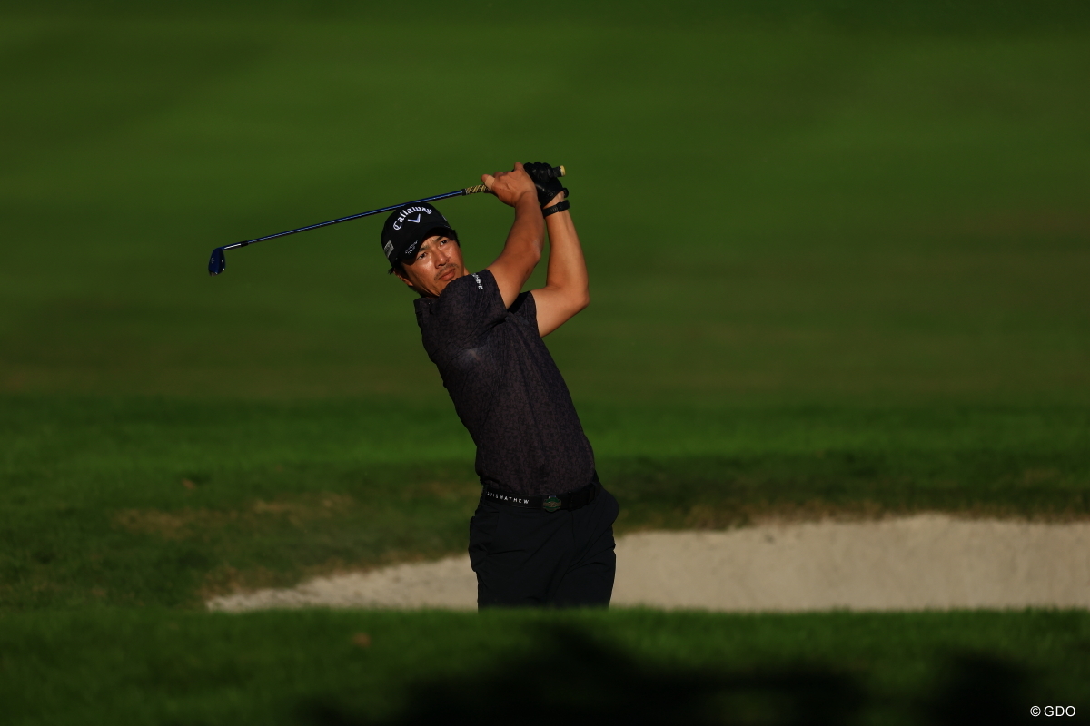 バンカーショット18番 2025年 ダンロップフェニックストーナメント 3日目 石川遼