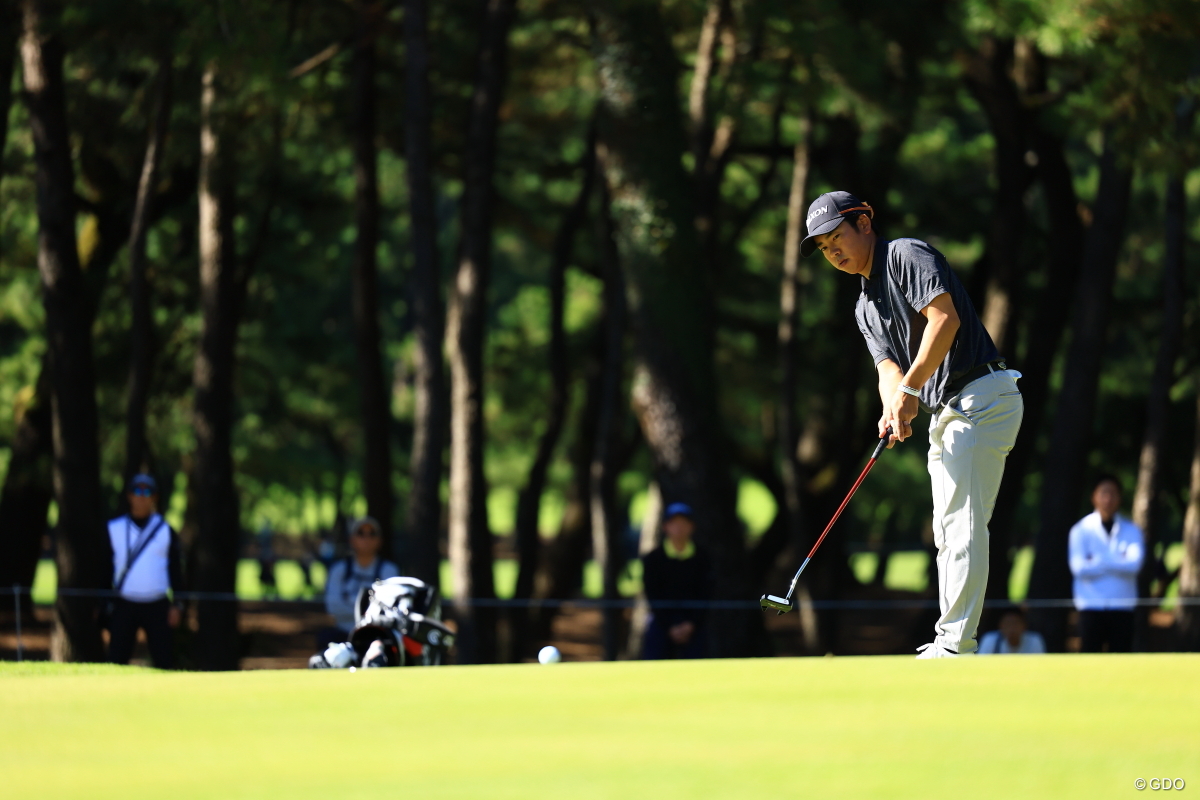 5番のパッティング 2025年 ダンロップフェニックストーナメント 3日目 生源寺龍憲