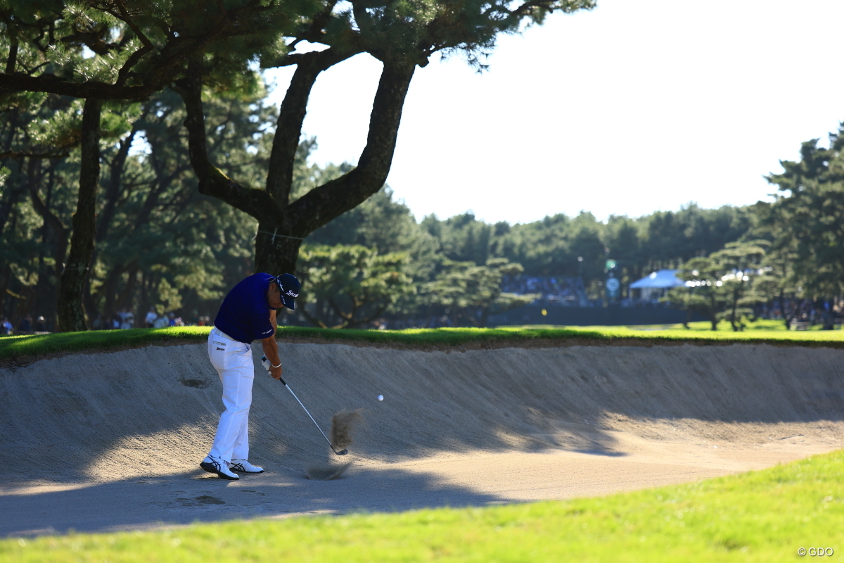 バンカーショット 2025年 ダンロップフェニックストーナメント 3日目 松山英樹