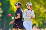 2025年 CMEグループ ツアー選手権 3日目 岩井千怜 山下美夢有