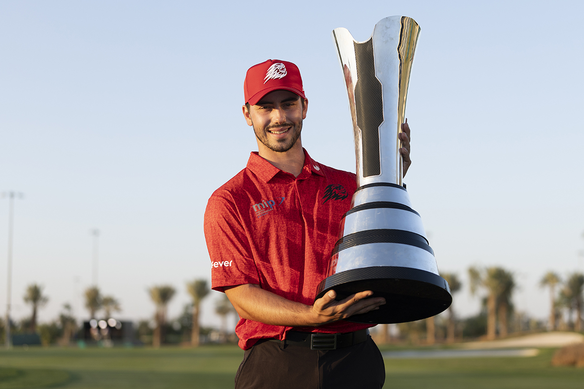 高額大会を制したホセ・ルイス・ボーレスターバリオ（提供：アジアンツアー）