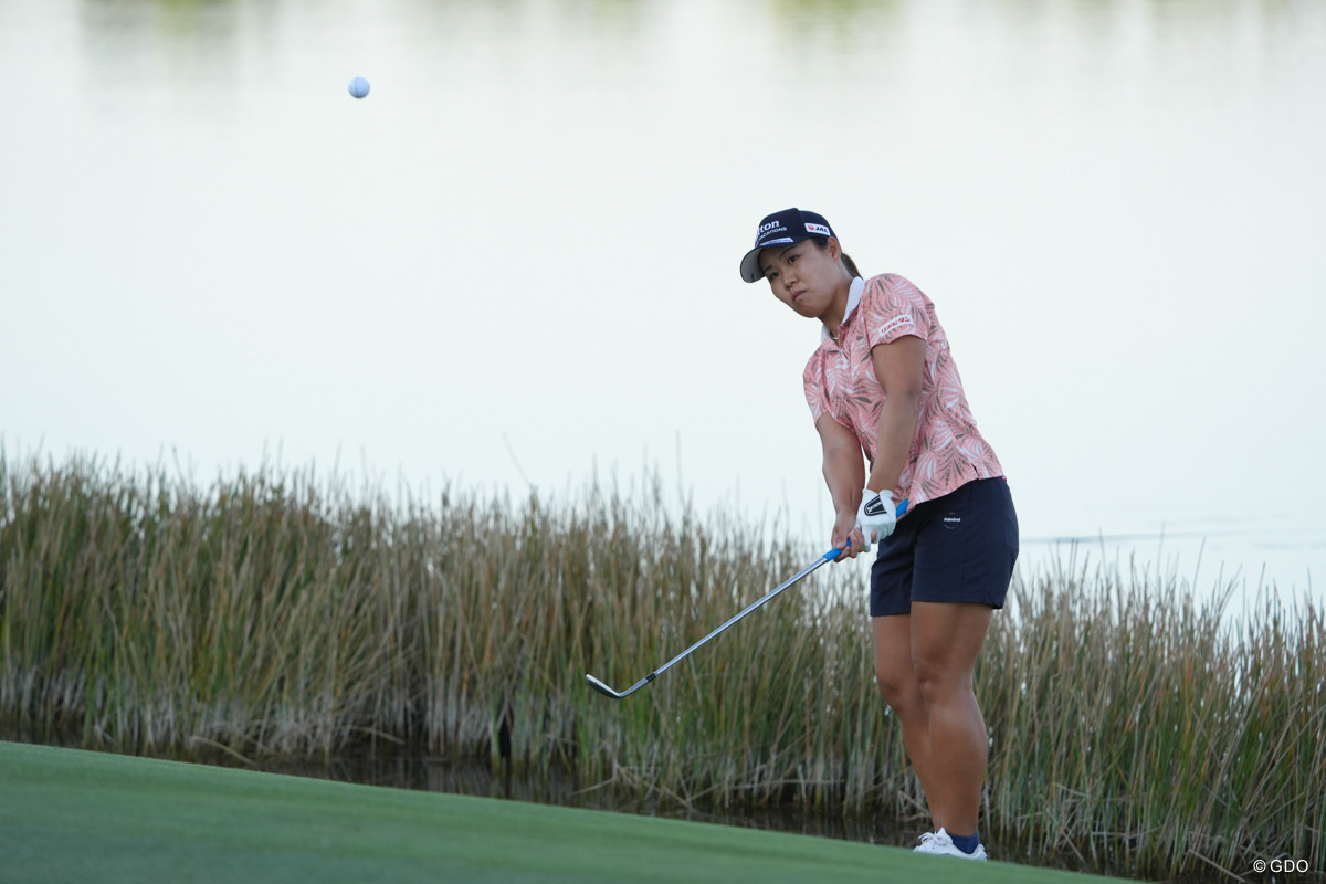 18番は池に落としてボギーフィニッシュ