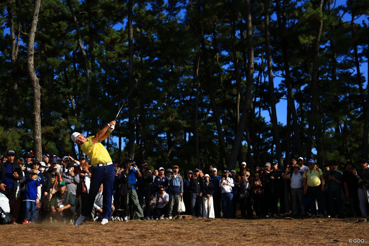 18番左に曲げてしまった 2025年 ダンロップフェニックストーナメント 最終日 松山英樹