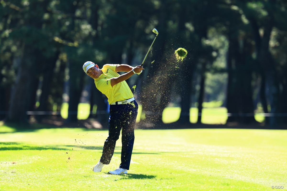 8番セカンドショット 2025年 ダンロップフェニックストーナメント 最終日 松山英樹