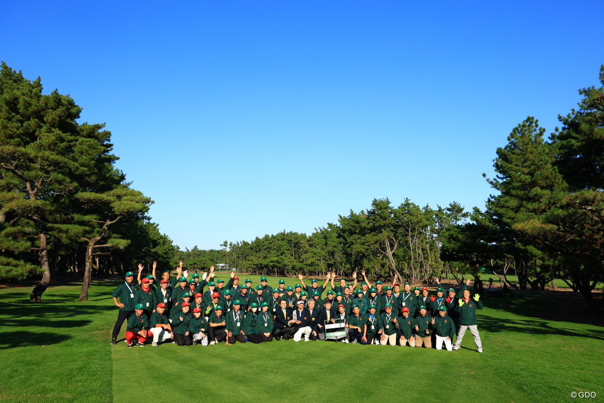 ボランティアさんと記念撮影