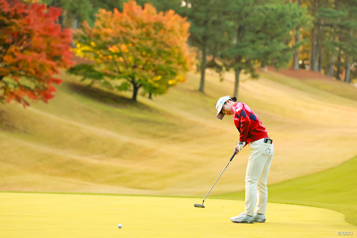 秋の彩り 2025年 大王製紙エリエールレディスオープン 最終日 尾関彩美悠