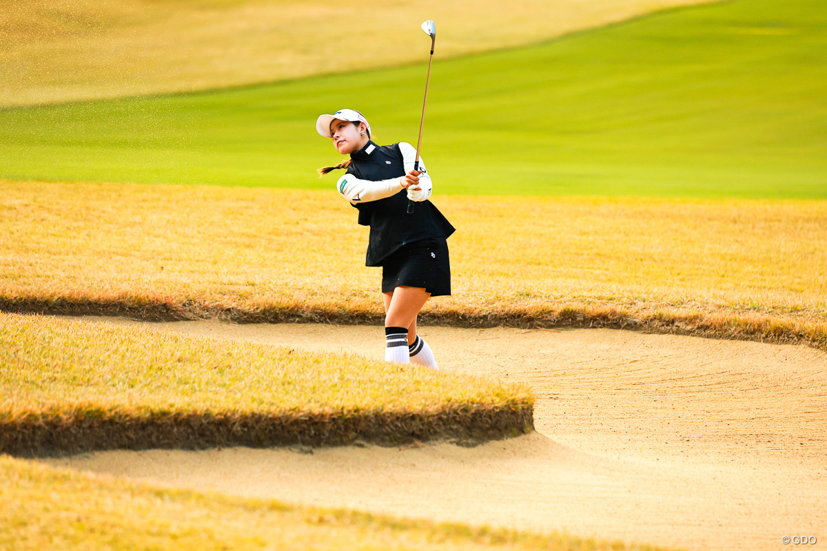 バンカーから 2025年 大王製紙エリエールレディスオープン 最終日 吉田鈴