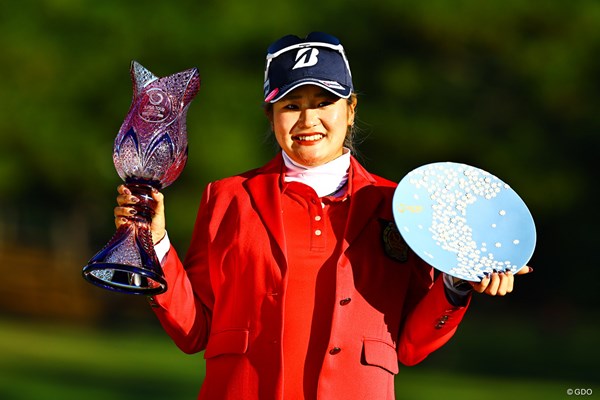 2025年 JLPGAツアーチャンピオンシップリコーカップ 事前 桑木志帆 桑木志帆はシーズン初優勝を最終戦連覇で飾れるか