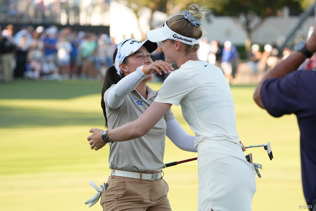 最終日はネリー・コルダとぶつかった