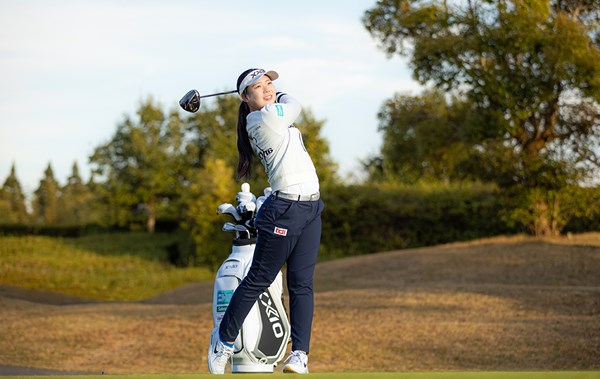 菅楓華の“転生”を支えたシャフト 優勝した試合では「気持ちよくドライバーが振れた」ことで、プレーにリズムが作れた（撮影：落合隆仁）