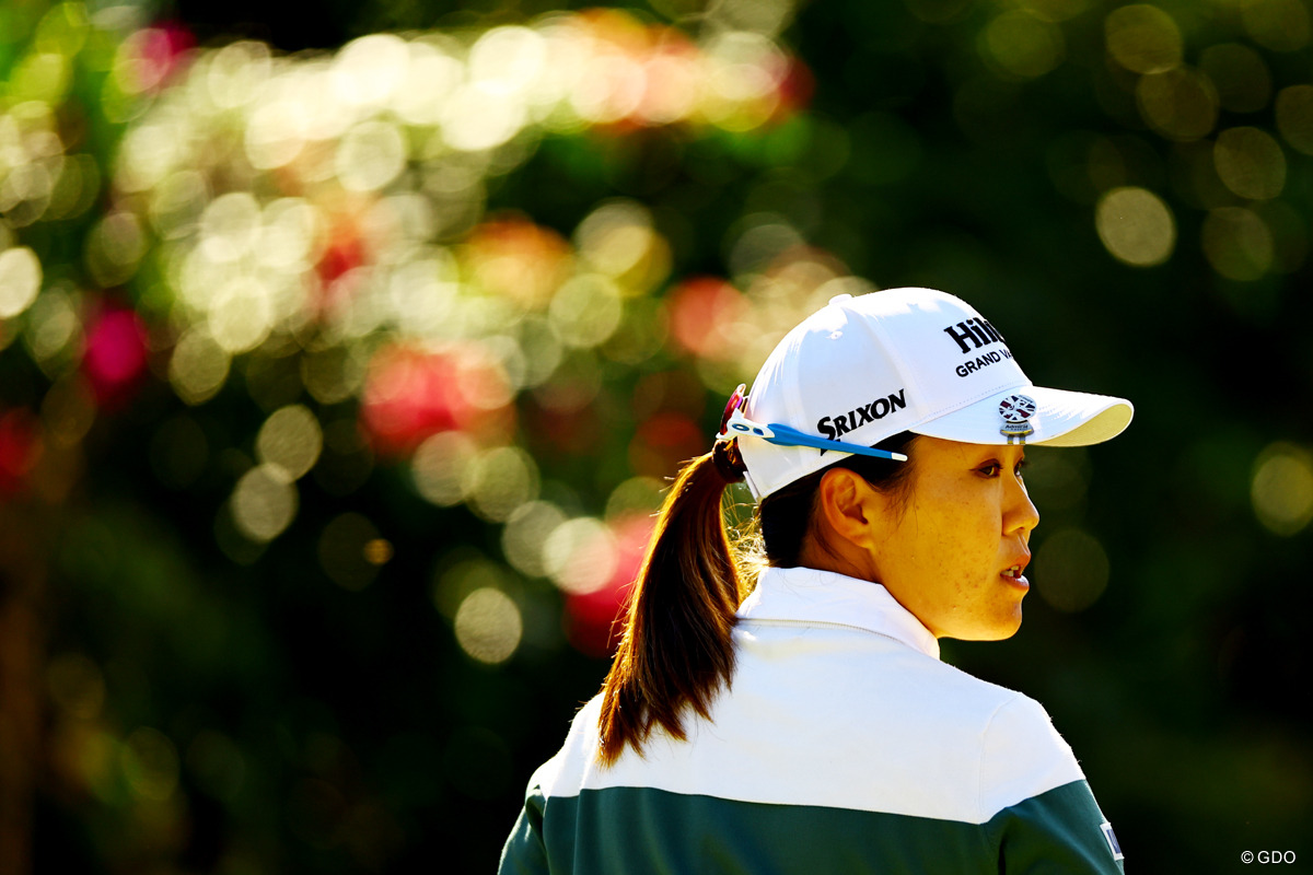 フロントナインは全く見られず… 未体験コースで畑岡奈紗が初のぶっつけ